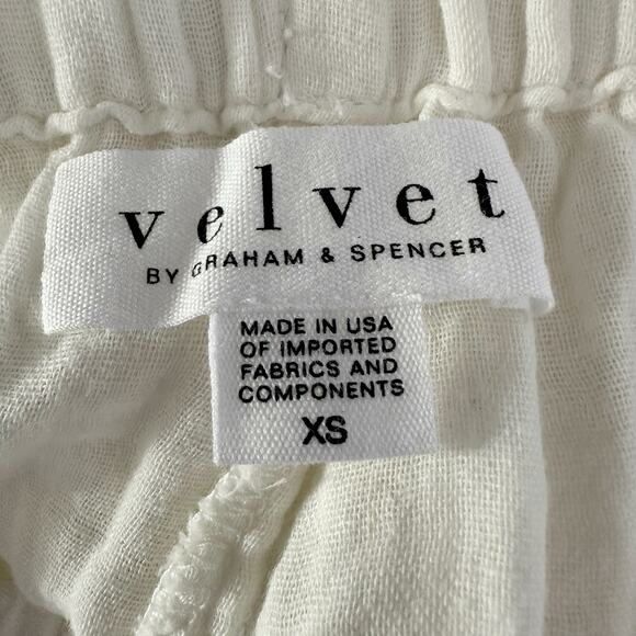 Velvet by Graham & Spencer Jerry Gauzy Beach Coverup Wide Leg Pants XS - Picture 3 of 7